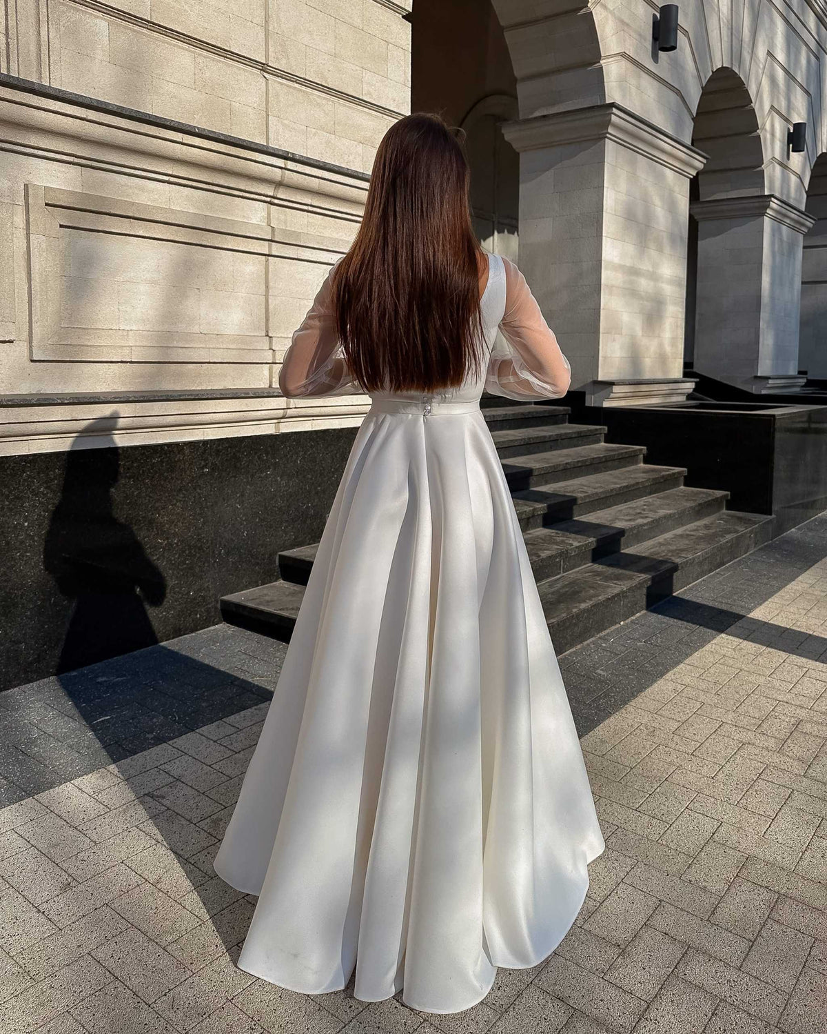 Rochie de mireasă AURORA cu cordon detașabil în talie